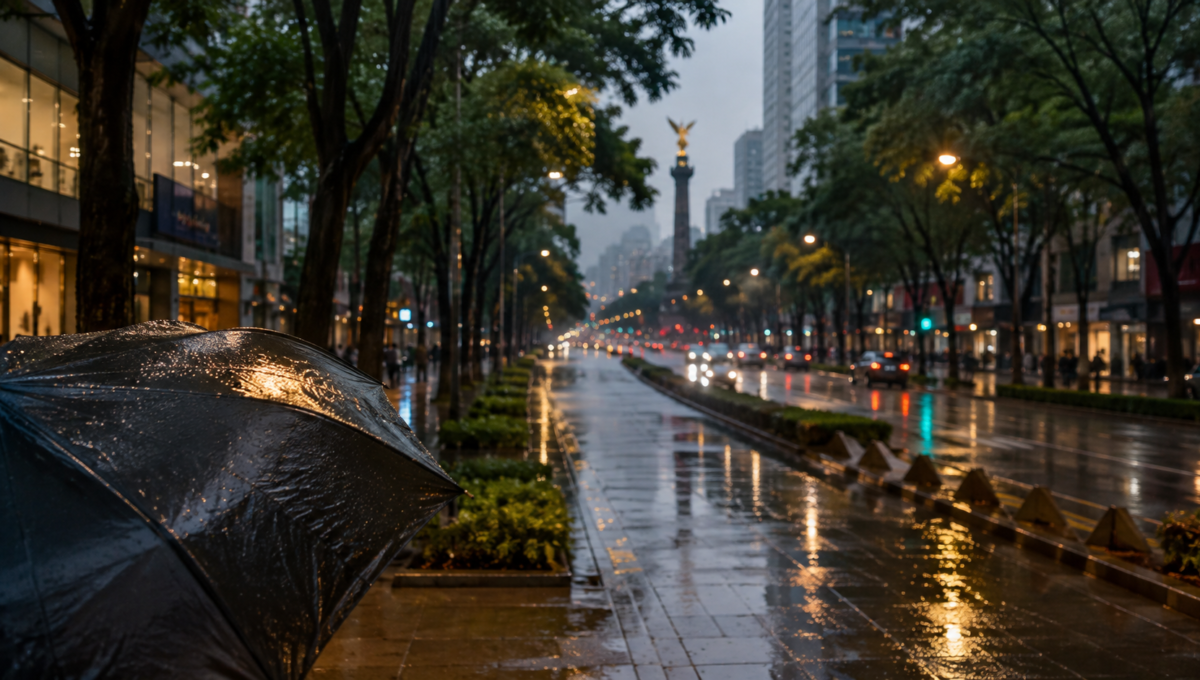 Noche del Grito con lluvia: prevén chubascos, tormentas y hasta granizo en CDMX
