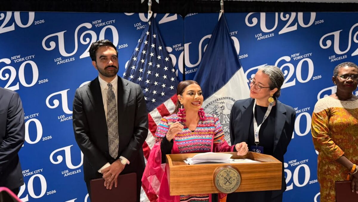 Brugada plantea en Nueva York ciudades más accesibles y con mayor bienestar social