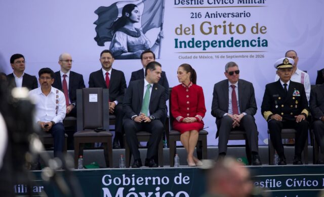 Sheinbaum y Bolaños-Cacho Cué avalan fuerza militar y presupuestos del Estado