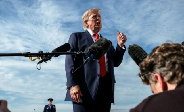 Trump prohíbe acceso a CNN, MS NOW y Politico; cadenas suspenden cobertura