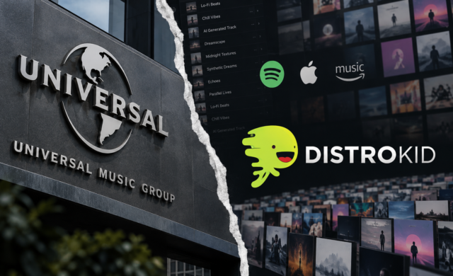 Universal Music demanda a DistroKid por la avalancha de música generada con IA