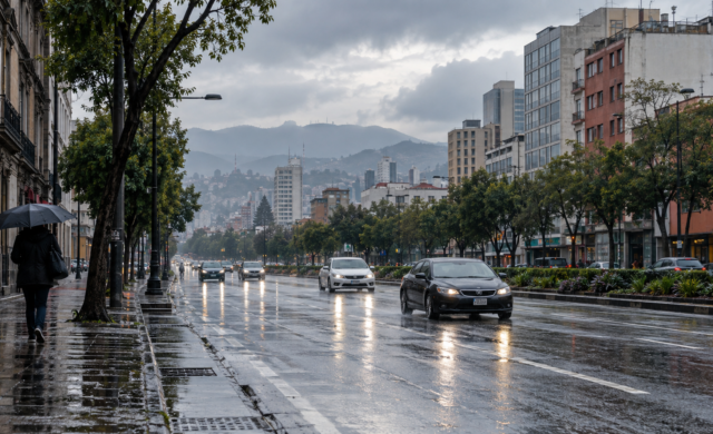 Lunes en CDMX: calor, lluvias ligeras y descenso de temperatura por la noche