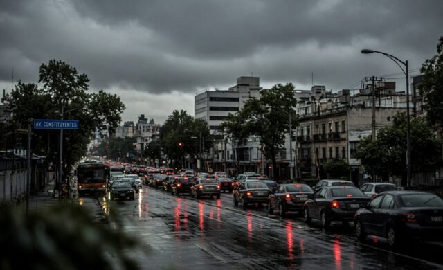 Bloqueo en Constituyentes y fallas en drenaje exhiben vulnerabilidad en CDMX