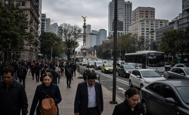 CDMX registra movilidad reducida por marchas, clima fresco y baja sismicidad