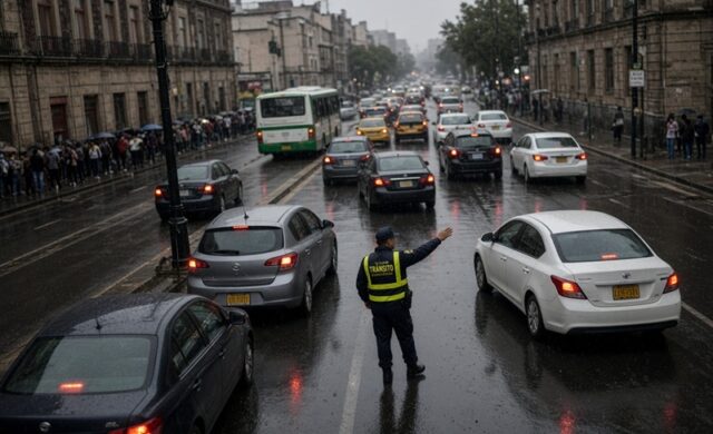 CDMX registra 26 movilizaciones e intervalo de lluvias este jueves