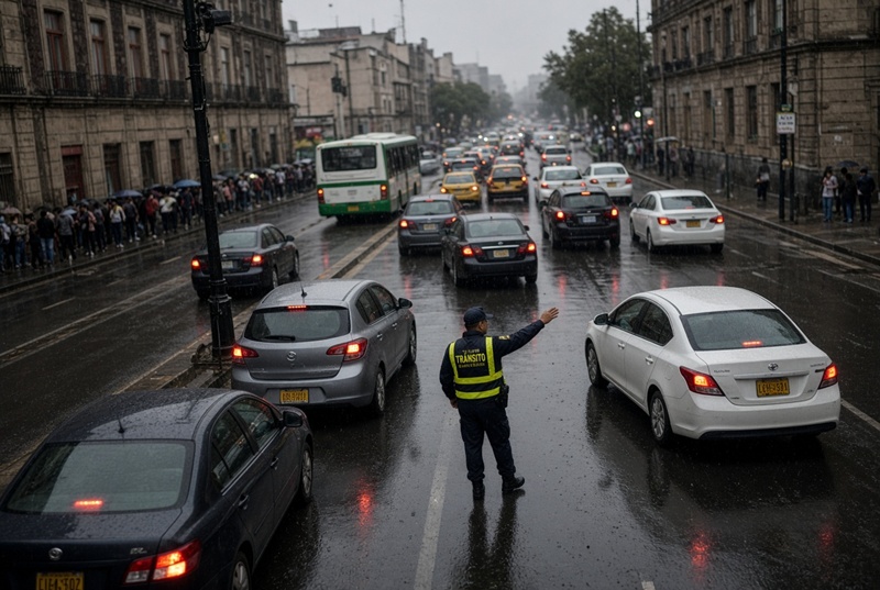 CDMX registra 26 movilizaciones e intervalo de lluvias este jueves