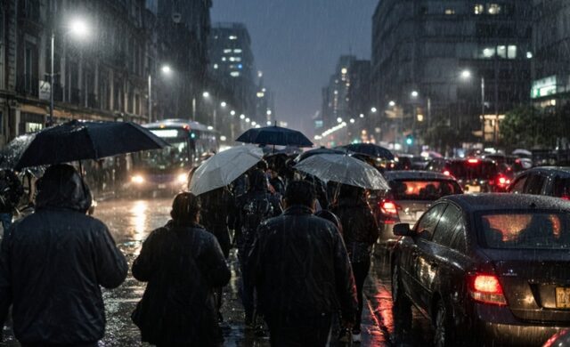 Caos vial en CDMX este 3 de octubre por lluvias y marchas