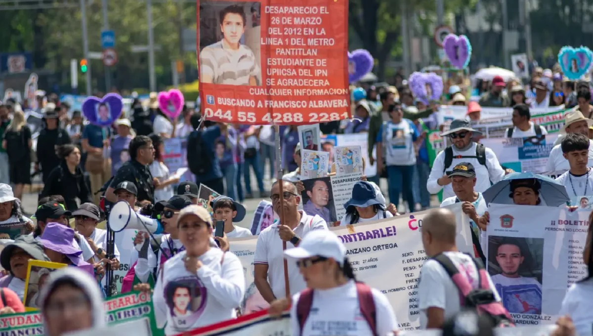 Tensión en plantón de madres buscadoras tras disparos registrados en calles de Cuauhtémoc