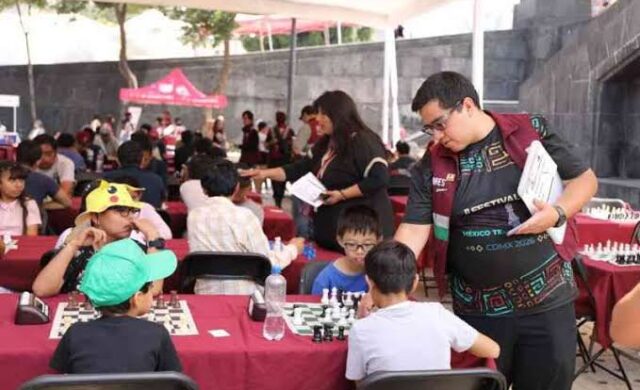 Ajedrez para todas las edades: PILARES realiza el Segundo Festival México-Tenochtitlan