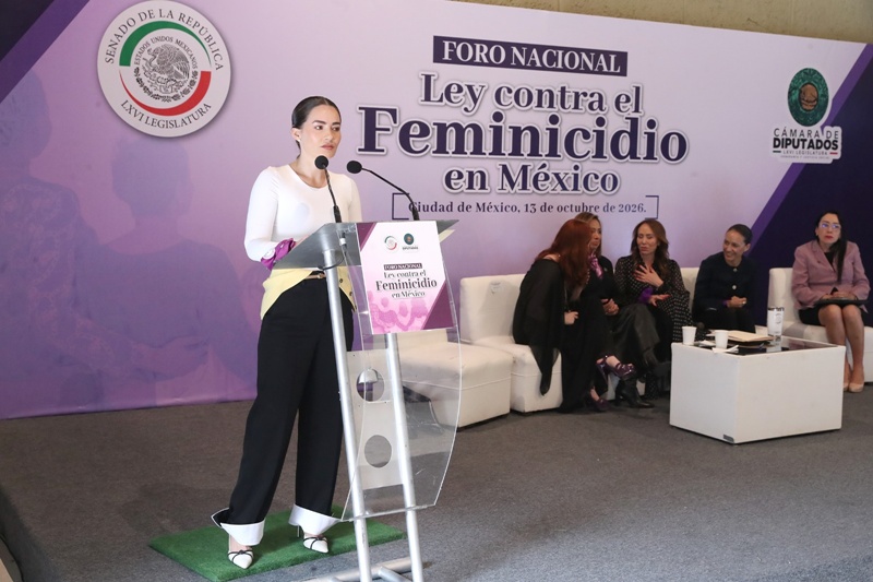 Ariana Rejón organiza foro nacional contra el feminicidio