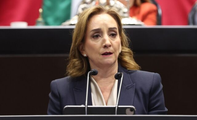 Claudia Ruiz Massieu destaca diálogo con la UE