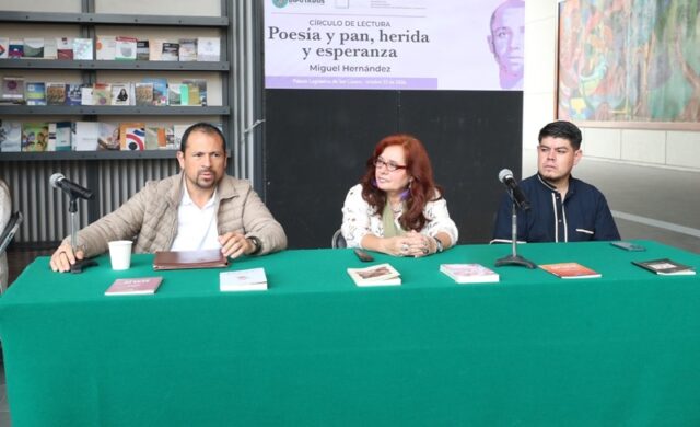 Cámara de Diputados realiza círculo de lectura sobre Miguel Hernández