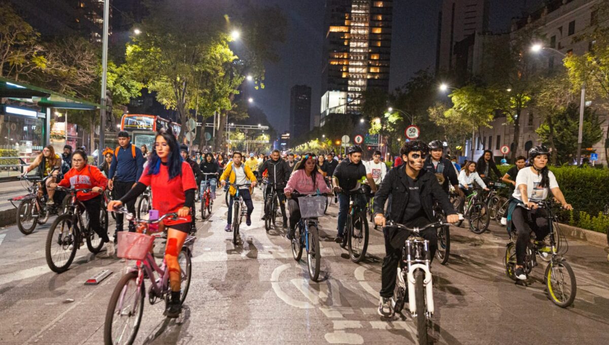 Paseo Nocturno 2026: estos son los tramos de Reforma que recorrerán ciclistas en CDMX