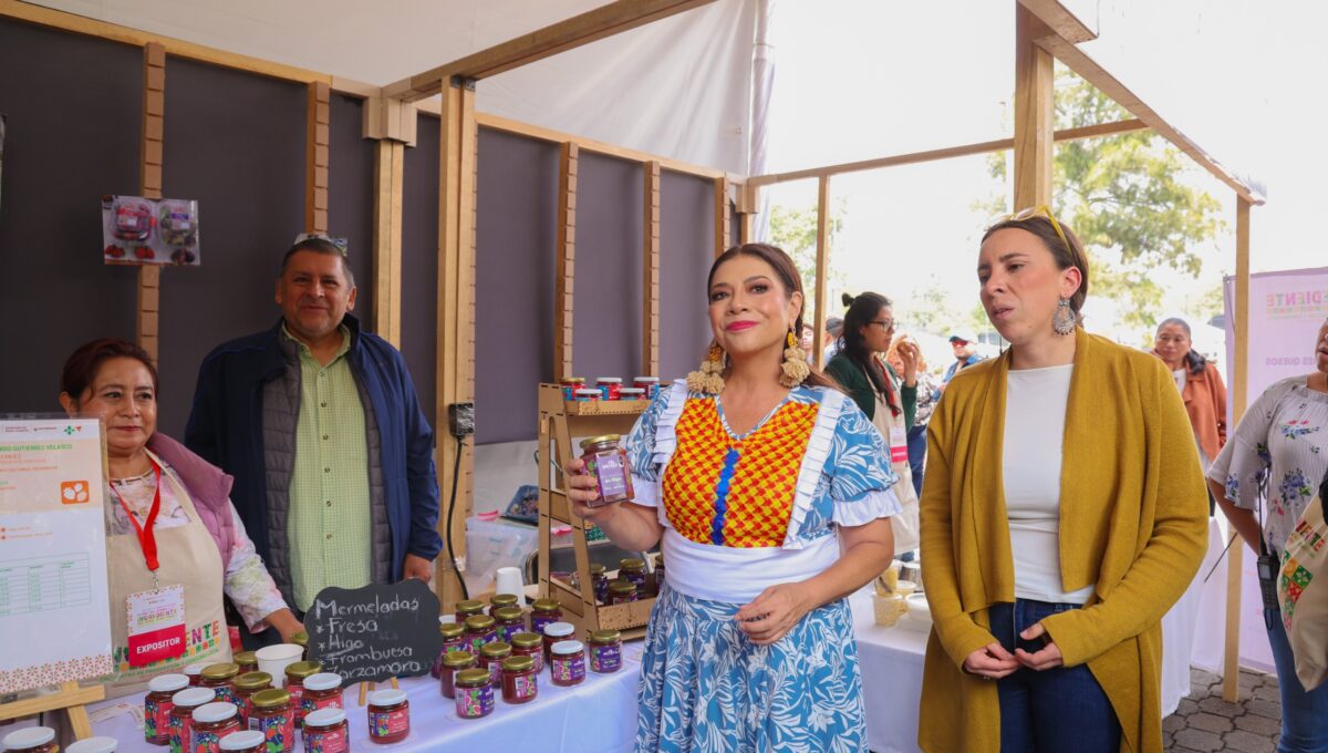 Clara Brugada impulsa el consumo local: busca llevar productos del campo a las cocinas de CDMX