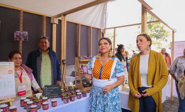 Clara Brugada impulsa el consumo local: busca llevar productos del campo a las cocinas de CDMX