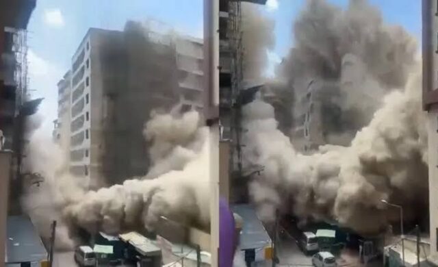 Edificio de al menos 18 pisos colapsa en Nairobi, Kenia; hay víctimas