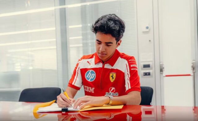 Ferrari ficha al colombiano Salim Hanna para competir en la Fórmula 3