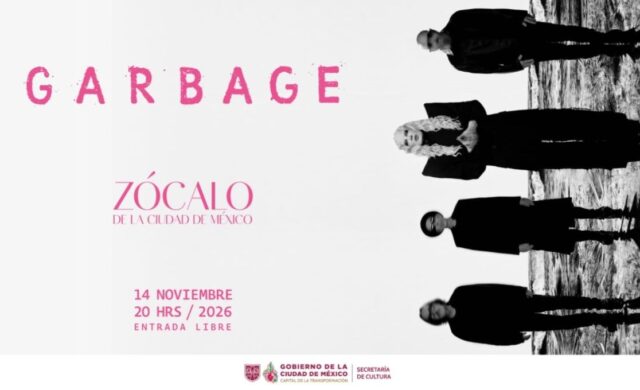 Garbage dará concierto gratis en el Zócalo: cuándo es y a qué hora