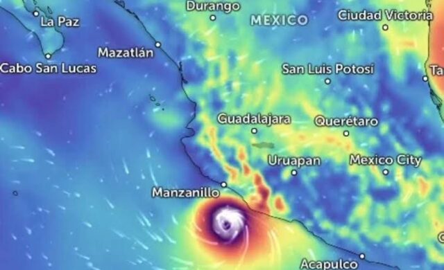 Huracán Trudy se degrada a categoría 1 frente a Cabo San Lucas