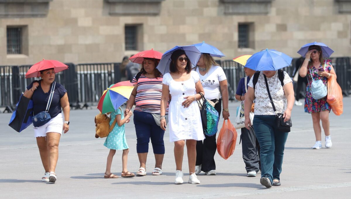 Jueves cálido en CDMX, con lluvias y vientos de hasta 35 kilómetros por hora