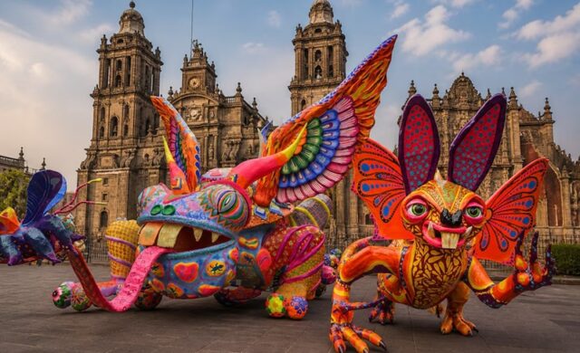 Desfile de Alebrijes cambia de ruta y llegará a la Diana Cazadora