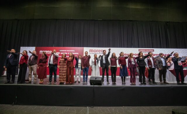 Durazo pide a Morena cuidar la alianza con PT y PVEM