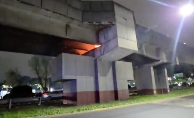 Daños por incendio mantuvieron parcialmente suspendida la Línea 9 del Metro