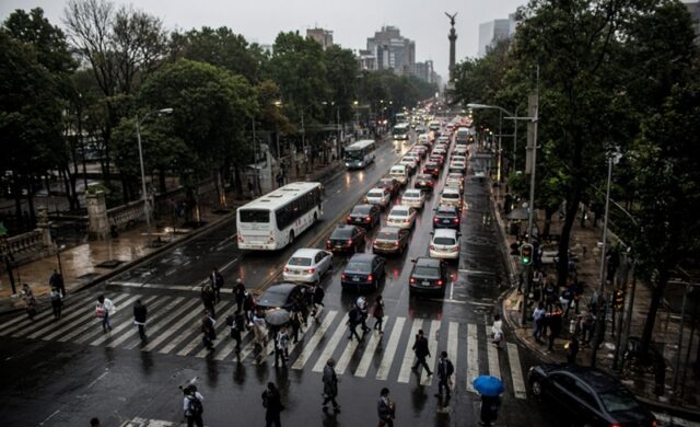 CDMX registra 17 movilizaciones viales y temperatura máxima de 24 grados