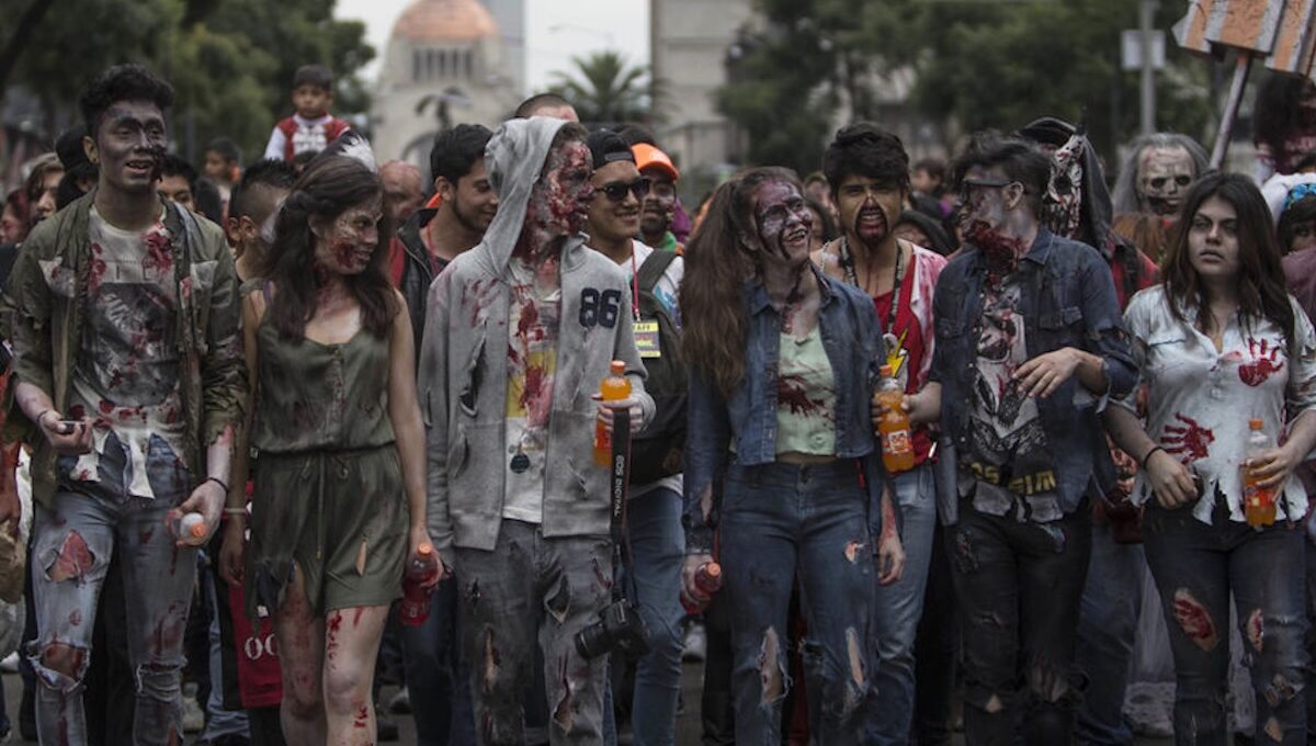 Marcha Zombie 2026 tomó Reforma y el Centro Histórico; reportaron saldo blanco