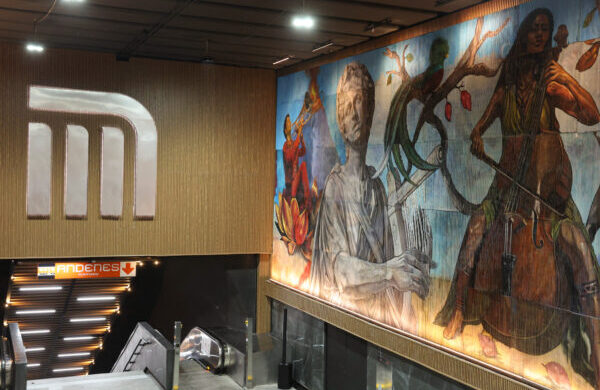 “Apoteosis”, de Federico Kampf, rompe récord como el mural holográfico más grande del mundo