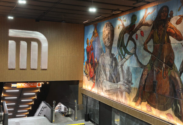 “Apoteosis”, de Federico Kampf, rompe récord como el mural holográfico más grande del mundo