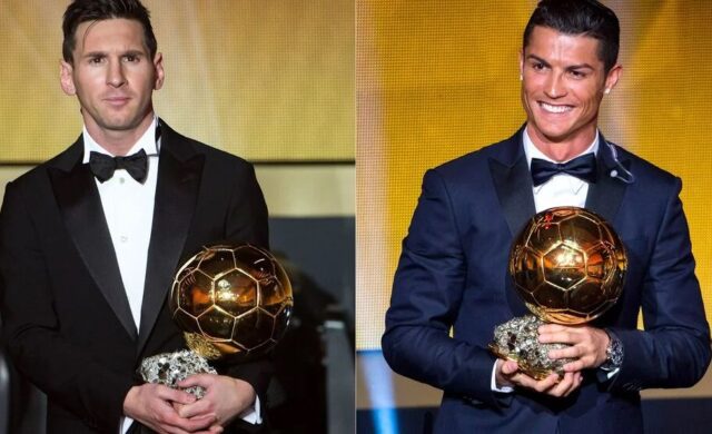 ¡Cristiano vence a Messi! Su Balón de Oro de 2008 gana el premio al mejor de la historia